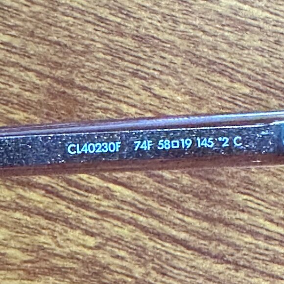 Celine | Acetate Square Sunglasses in Multi CL40230F - Picture 7 of 9